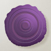 色モダン付きメタリックサークル ラウンドクッション (裏面)