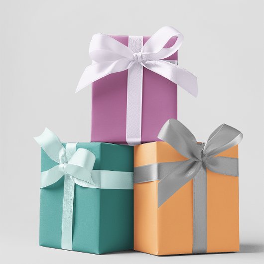 色モダン – セット1ラッピング紙シート ラッピングペーパーシート