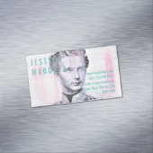 色モダン マグネット名刺 (インサイチュ)