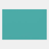 色モダン- 11セットの折り返し紙シート ラッピングペーパーシート (正面2)