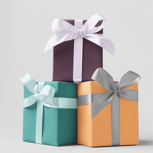 色モダン- 2ラッピング紙シートを設定 ラッピングペーパーシート