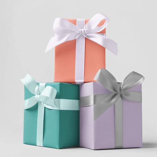 色モダン- 3ラッピング紙シートを設定 ラッピングペーパーシート