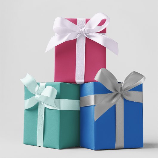 色モダン- 4ラッピング紙シートを設定 ラッピングペーパーシート