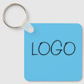 色モダン: #5EC5F3 |スカイブルーかわいいキーチェーン キーホルダー (正面)