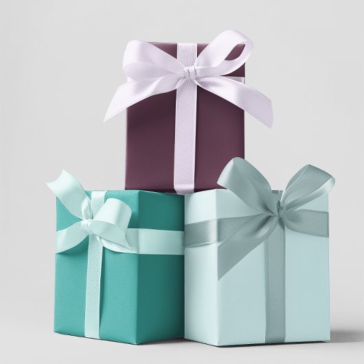 色モダン- 6ラッピング紙シートを設定 ラッピングペーパーシート