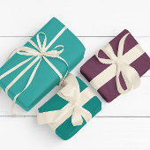 色モダン- 8ラッピング紙シートを設定 ラッピングペーパーシート