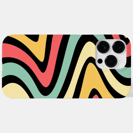 色モダン Case-Mate iPhoneケース (裏面 (横))