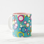 色丸セラミックマグカップ ツートーンマグカップ (正面左)