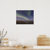 色付きの北灯のカーテン ポスター (キッチン)