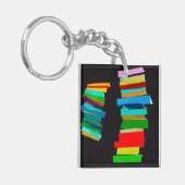 色付きの階段 キーホルダー (正面左)