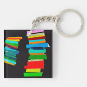 色付きの階段 キーホルダー (裏面)
