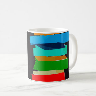 色付きの階段 コーヒーマグカップ