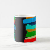 色付きの階段 コーヒーマグカップ (中央)