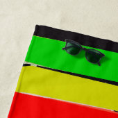 色付きの階段 ビーチタオル (インサイチュ)