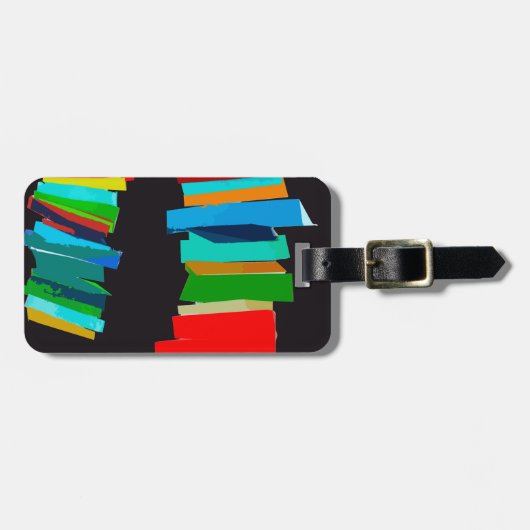 色付きの階段 ラゲッジタグ (正面横)