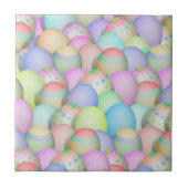 色付きイースターエッグの背景 タイル (正面)