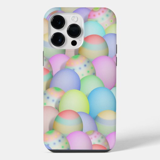 色付きイースターエッグ iPhoneケース (裏面)