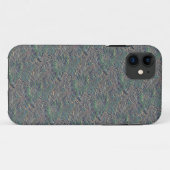 色付きエンボスフラワー Case-Mate iPhoneケース (裏面(横))