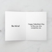 色付きカード数々ののハートのパターン シーズンカード (内部)