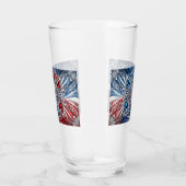 色付きガラスフランスのカップ タンブラーグラス (右)