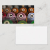 色付きスレッド |シームストレス 名刺 (正面/裏面)