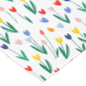 色付きチューリップ テーブルクロス (アングル)