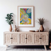 色付きディスク |ロバート・ドローネー ポスター