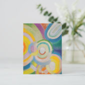 色付きディスク |ロバート・ドローネー ポストカード (スタンド正面)