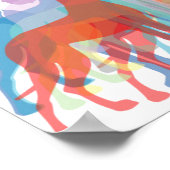 色付きデンマーク ポスター (角)