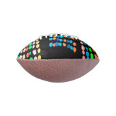 色付きドット アメリカンフットボール (回転90)