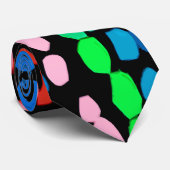 色付きドット ネクタイ (ロール)