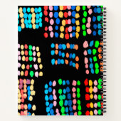 色付きドット ノートブック (裏面)