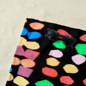 色付きドット ビーチタオル (インサイチュ)