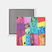 色付きパッチ マグネット (正面/裏面)