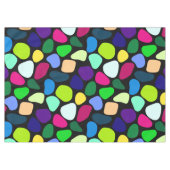 色付きフラットストーンモザイクI +あなたのアイディア テーブルクロス (正面(横))