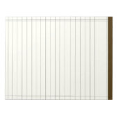 色付きメモを作成 ノートパッド (正面)