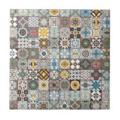 色付きモロッコタイル タイル (正面)