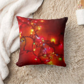 '色付きライト'装飾用クッション クッション (ブランケット)