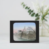 色付きランタン スライド 日本 中島 大阪 ポストカード (スタンド正面)