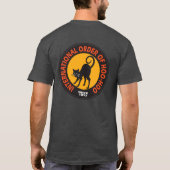 色付きロゴTシャツ Tシャツ (裏面)