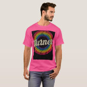 色付き円 Tシャツ (正面フル)