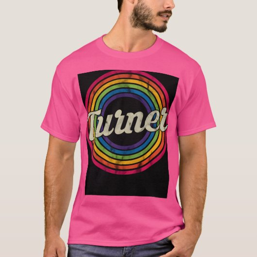 色付き円 Tシャツ (正面)