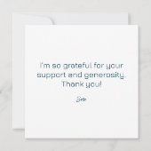 色付き図形のサンキューカード サンキューカード (裏面)