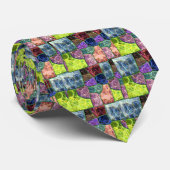色付き岩 ネクタイ (ロール)