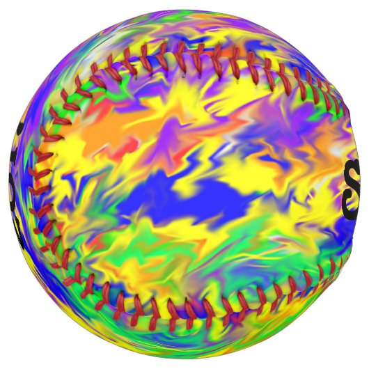 色付き数々のソフトボール ソフトボール (正面左)