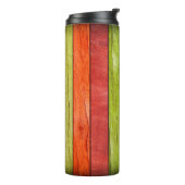 色付き木目テクスチャ、3Dイラストレーション3d、アブストラック タンブラー (回転左)