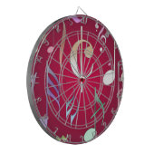 色付き楽譜 ダーツボード (正面左)