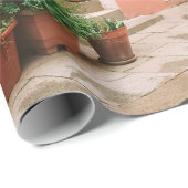 色付き構造数々の撮影建物 ラッピングペーパー (ロールコーナー)