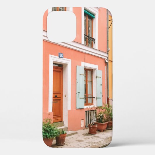 色付き構造数々の撮影建物 Case-Mate iPhoneケース (裏面)