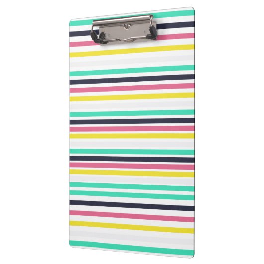 色付き水平ストライプ色 クリップボード (左)